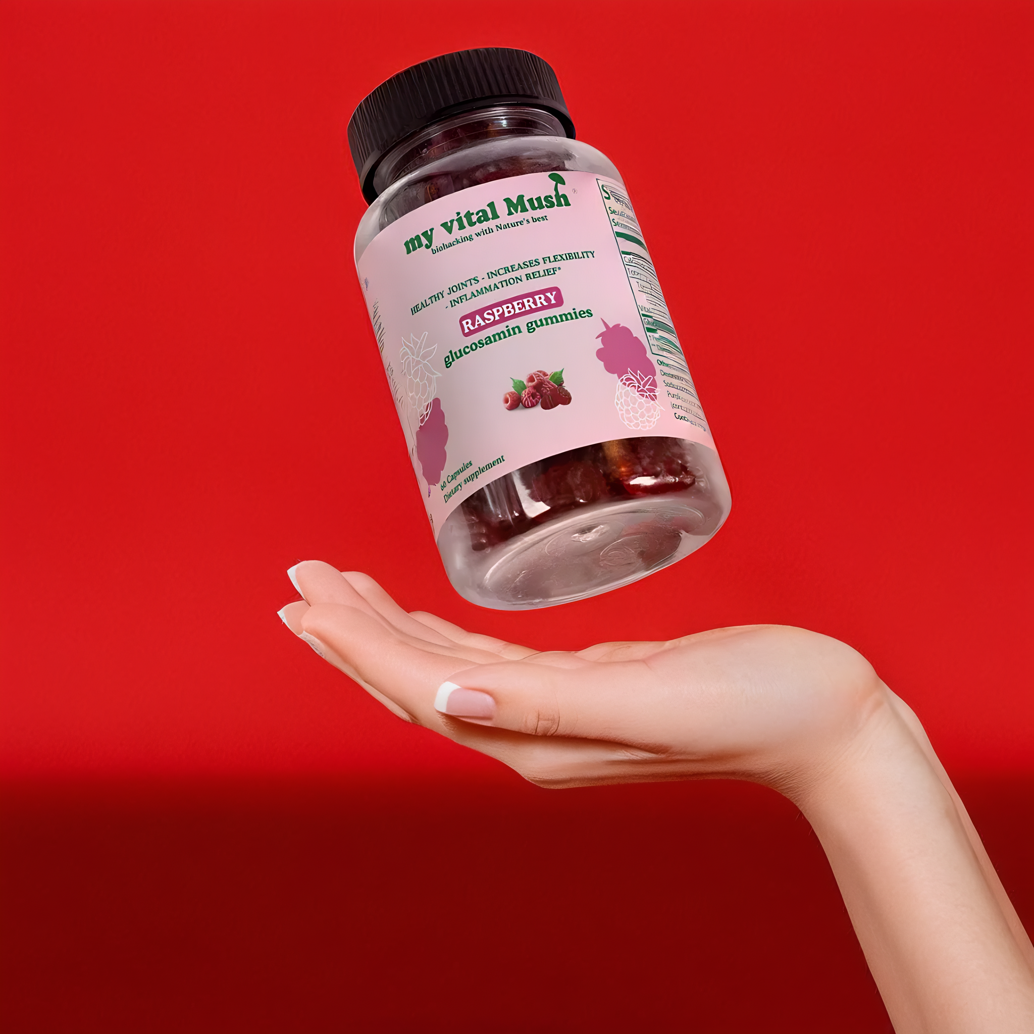 Glucosamine Gummies - Raspberry