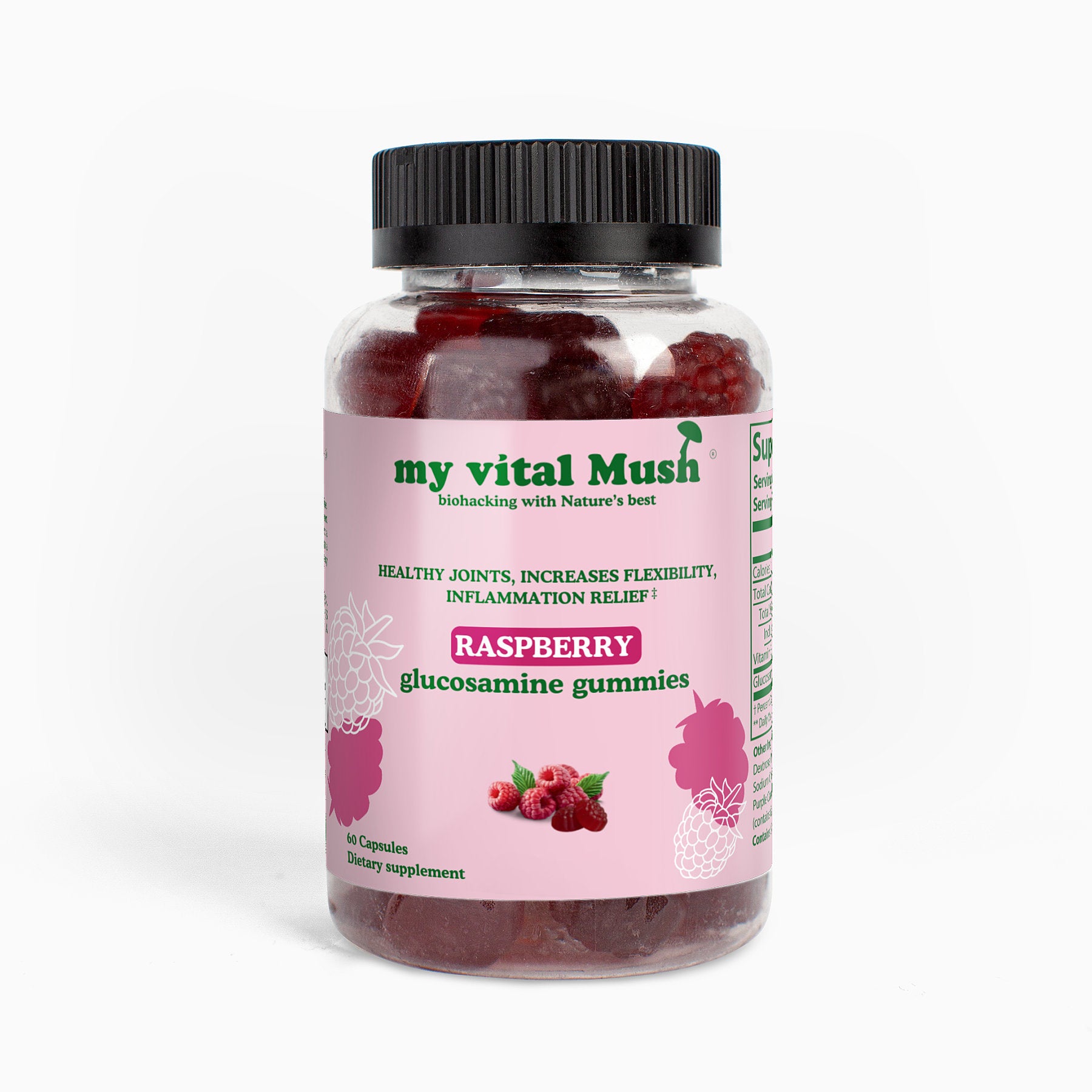 Glucosamine Gummies - Raspberry