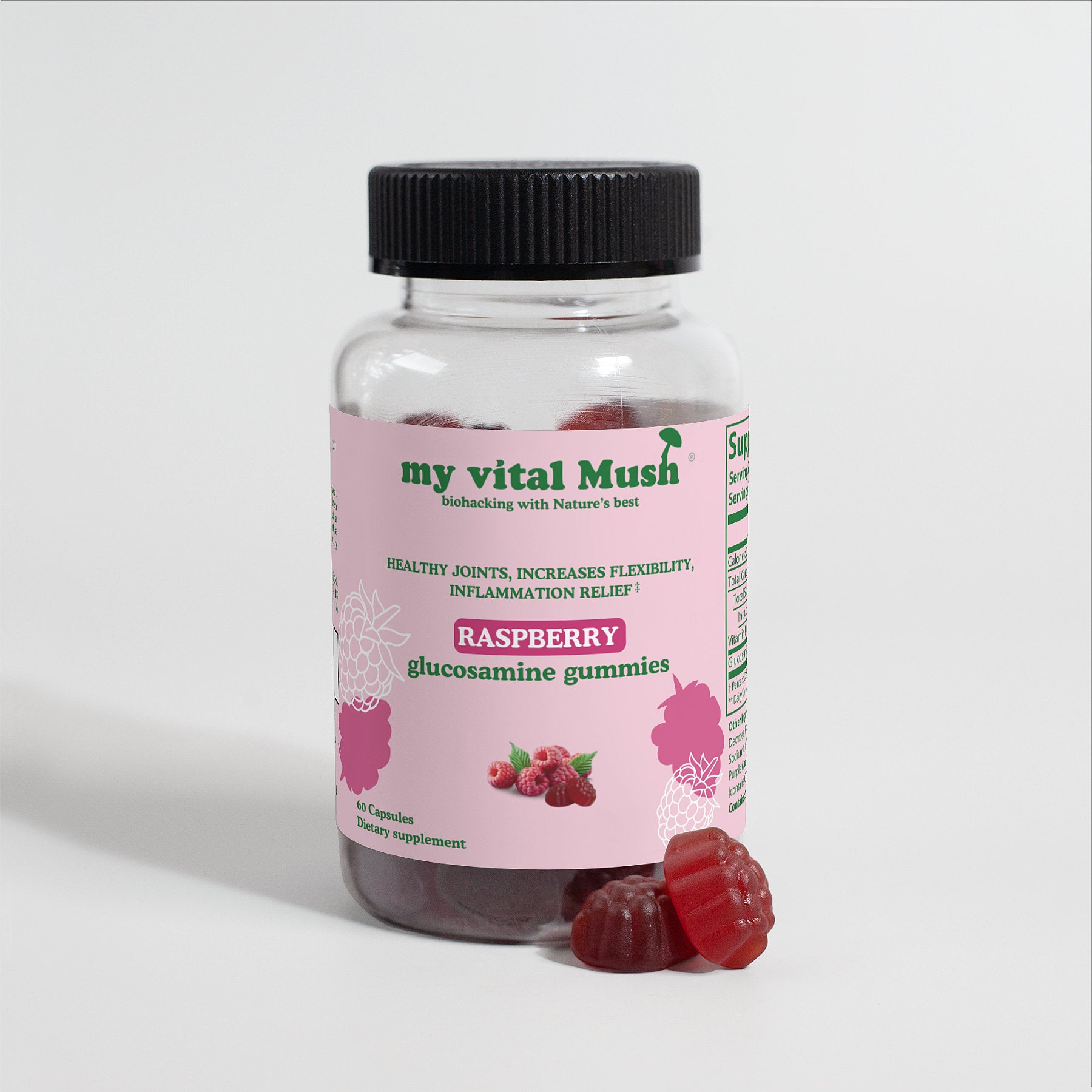 Glucosamine Gummies - Raspberry